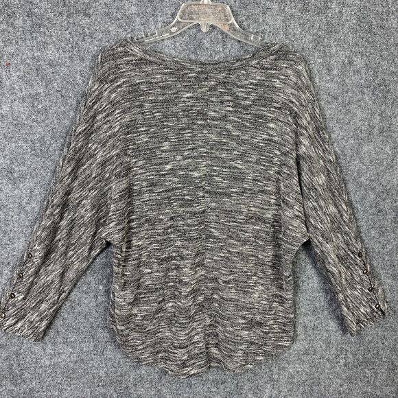 Pilcro Anthropologie Pullover Sweater Women L Heather V-Neck Long Sleeve - Picture 6 of 13